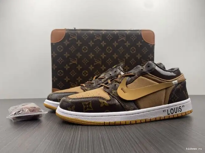 Cheap MAX OW Jordan LOW x Air Off-Louis AJ1 1 0418